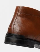 Tommy Hilfiger Кожени кларкове Corporate Коняк кафяв