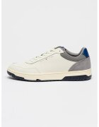 Tommy Hilfiger Кожени маратонки Core Lite с велур - Избеляло черно/Светло кафяво/Крем
