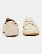 Tommy Hilfiger Кожени мокасини с флаг Тъмнобежово