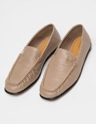 Tommy Hilfiger Кожени мокасини Сиво-кафяв