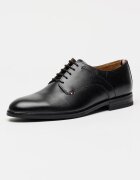 Tommy Hilfiger Кожени обувки Derby Черен