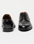 Tommy Hilfiger Кожени обувки Derby Черен