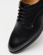 Tommy Hilfiger Кожени обувки Derby Черен