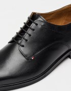 Tommy Hilfiger Кожени обувки Derby Черен