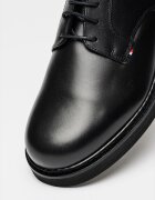Tommy Hilfiger Кожени обувки Derby Черен