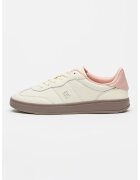 Tommy Hilfiger Кожени спортни обувки - Бял/Светлорозов