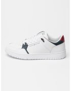 Tommy Hilfiger Кожени спортни обувки Core Lite с кожа - Черен/Бял