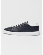 Tommy Hilfiger Кожени спортни обувки Icon - Червен/Мръснобял