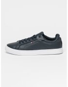 Tommy Hilfiger Кожени спортни обувки Icon Court с бродирано лого