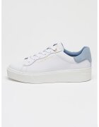 Tommy Hilfiger Кожени спортни обувки с равна платформа и лого
