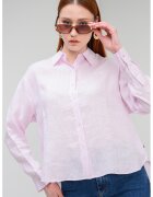 Tommy Hilfiger Ленена риза с маншети с копчета