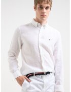 Tommy Hilfiger Ленена риза с яка с копчета