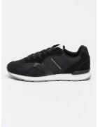 Tommy Hilfiger Маратонки Runner Icon с велур - Черен/Бял