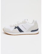 Tommy Hilfiger Маратонки Runner Icon с велур - Светло кафяво/Бял/Тъмносин