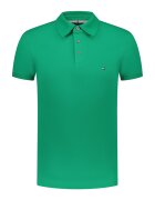 Tommy Hilfiger Мъжка поло тениска - Зелена - Памук - Бродирано лого 2367