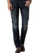 Tommy Hilfiger Мъжки панталон - Памук - Син - W30