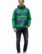 Tommy Hilfiger Мъжко яке преходно ветроустойчиво - зелено - полиестер