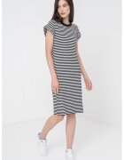 Tommy Hilfiger Къса рокля-тениска - Бял/Черен