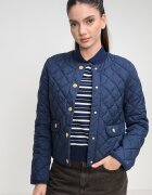 Tommy Hilfiger Непромокаемо капитонирано яке Тъмносин