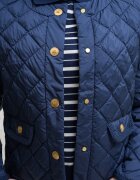 Tommy Hilfiger Непромокаемо капитонирано яке Тъмносин