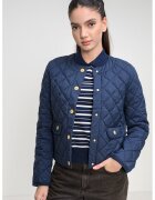 Tommy Hilfiger Непромокаемо капитонирано яке - Тъмносин