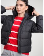 Tommy Hilfiger Непромокаемо зимно яке с пухена вата - Черен