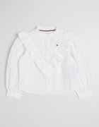 Tommy Hilfiger Памучна риза Бял