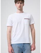 Tommy Hilfiger Памучна тениска с джоб на гърдите