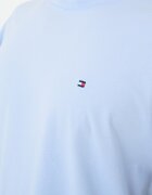Tommy Hilfiger Пижама с памук с лого Избелял флот/Светлосин