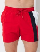 Tommy Hilfiger Плувни шорти с джобове Ултрамарин синьо/Аленочервен