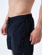Tommy Hilfiger Плувни шорти с връзка Антрацитно черно