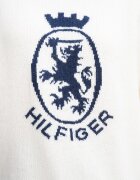 Tommy Hilfiger Поло с принт Мръснобял/Тъмносин