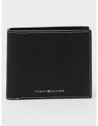 Tommy Hilfiger Портфейл от кожа Сафиано с джоб за монети