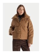 Tommy Hilfiger Пухено яке кафяво