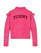 Tommy Hilfiger Пуловер с лого от пайети