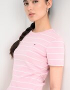 Tommy Hilfiger Раирана слим тениска