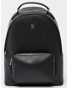 Tommy Hilfiger Раница от еко кожа с релефен монограм