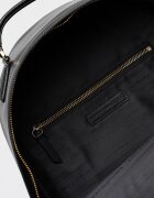 Tommy Hilfiger Раница от еко кожа с релефен монограм Черен