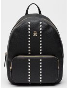 Tommy Hilfiger Раница Tonal Signature - 10 л - Черен
