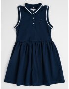 Tommy Hilfiger Разкроена рокля без ръкави с яка