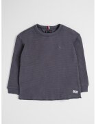 Tommy Hilfiger Релефна блуза с органичен памук