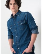 Tommy Hilfiger Риза от деним Noah