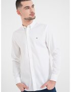 Tommy Hilfiger Риза с копчета на яката - Бял