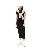 Tommy Hilfiger Рокля TJW BADGE RIB MIDI DRESS EXT-DW0DW20873-BDS