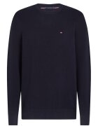 Tommy Hilfiger Семпъл пуловер с овално деколте