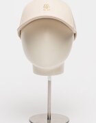 Tommy Hilfiger Шапка Elevated Chic от органичен памук Бежов