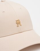 Tommy Hilfiger Шапка Elevated Chic от органичен памук Бежов