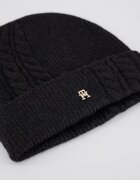 Tommy Hilfiger Шапка Elevated с вълна Черен