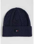 Tommy Hilfiger Шапка с вълна - Тъмносин