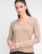 Tommy Hilfiger Шпиц пуловер от вълна